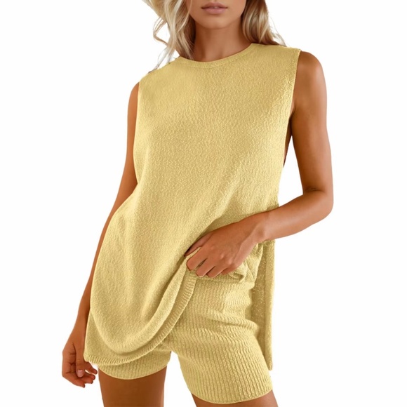 NWT Women's Summer Knit Sweater Set - Picture 1 of 4